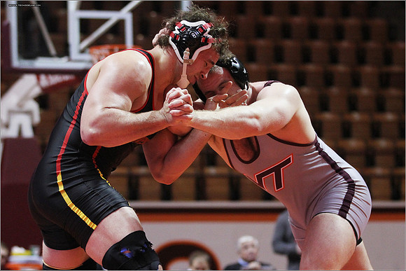 2014.01.19. Wrestling. Maryland at VT