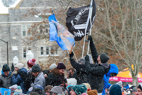 2022.01.17. Annual Snowball Battle at Virginia Tech.