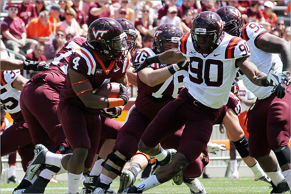 2014.04.26. VT Football Spring Game.