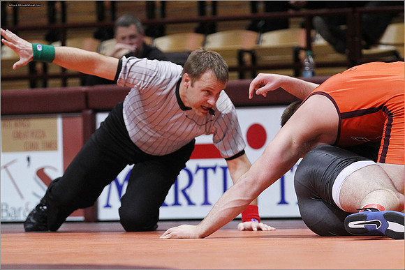2014.01.17. Wrestling. UNC at VT