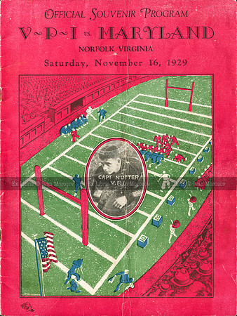 1929.11.16. VT vs Maryland.