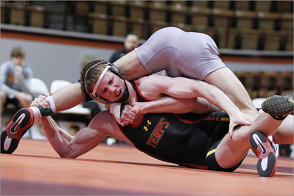 2014.01.19. Wrestling. Maryland at VT