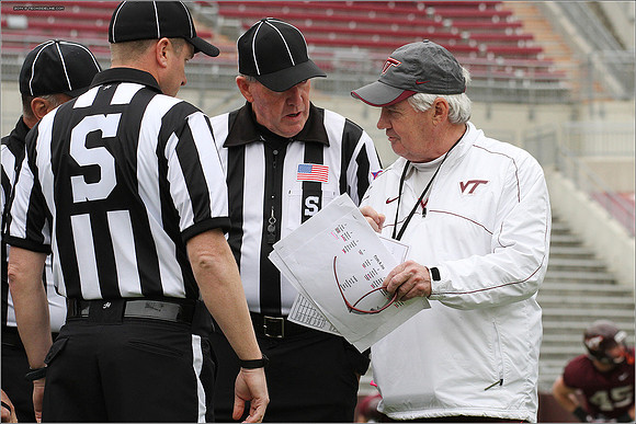 2014.04.19. VT Football Scrimmage.