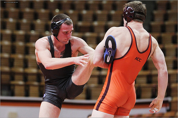 2014.01.17. Wrestling. UNC at VT
