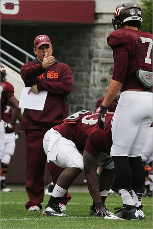 2014.04.19. VT Football Scrimmage.